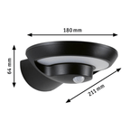 Outdoor Solar Borola PIR IP44 3000K