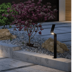 Outdoor Solar Bollard Light Ilias IP44 3000K 100lm Motion Sensor
