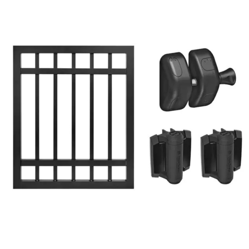 Balustrade Handrail Gate, Hinge and Latch Kit