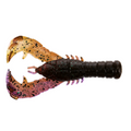 Yamamoto Yama Craw fishing lure designed to resemble a crawfish with two claws, detailed body texture, and natural brown and purple coloration for effective fishing tackle.