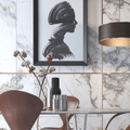 Invisible Marble Effect Grey - All Sizes