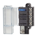 Blue Sea Systems ST Blade Compact Fuse Blocks - 4 Circuits 5045