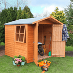 Overlap Double Door Apex Shed - All Sizes