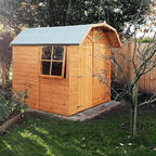 Shiplap 7ft x 7ft Double Door Barn Shed w/Window