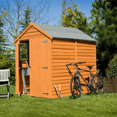 Overlap Double Door Apex Shed - All Sizes
