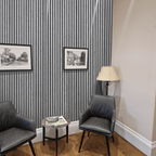 Wooden Slat Acoustic Wall Panel 2400mm x 600mm x 21mm - All Colours