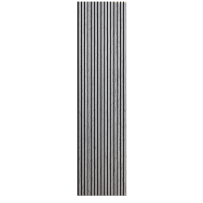Wooden Slat Acoustic Wall Panel 2400mm x 600mm x 21mm - All Colours