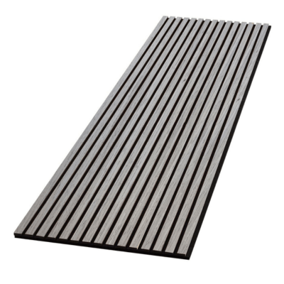 Wooden Slat Acoustic Wall Panel 2400mm x 600mm x 21mm - All Colours
