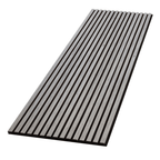 Wooden Slat Acoustic Wall Panel 2400mm x 600mm x 21mm - All Colours
