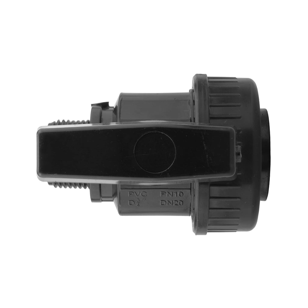 Wall Flange Kit 32mm MDPE + Large Plastic Valve & 32mm MDPE Straight