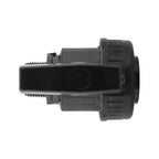 Wall Flange Kit 32mm MDPE + Large Plastic Valve & 32mm MDPE Straight