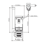 Flow Traditional Flush Valve - Ceramic Lever