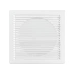Through Wall Ventilation Kit DL0163 Louvre Vent with White External Vent