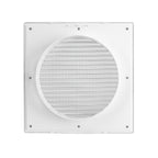 Through Wall Ventilation Kit DL0163 Louvre Vent with White External Vent