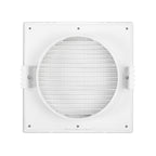 Through Wall Ventilation Kit DL0163 Louvre Vent with White External Vent