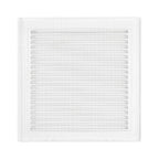 Through Wall Ventilation Kit DL0163 Louvre Vent with White External Vent