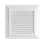 Through Wall Ventilation Kit Duo Smart DS4178 Vent with Brown External Vent