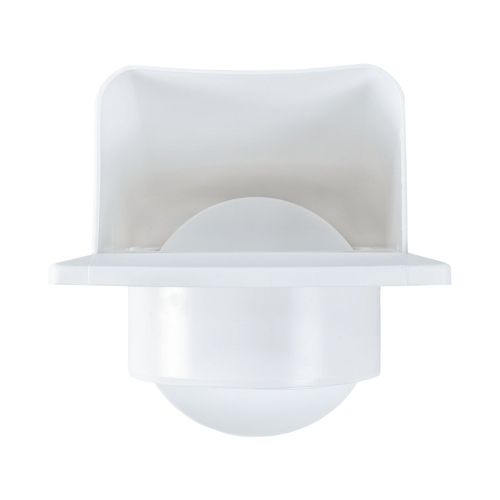 Through Wall Ventilation Kit RICO Timer Switch Fan with White External Vent