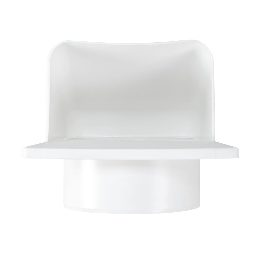 Through Wall Ventilation Kit DL0163 Louvre Vent with White External Vent