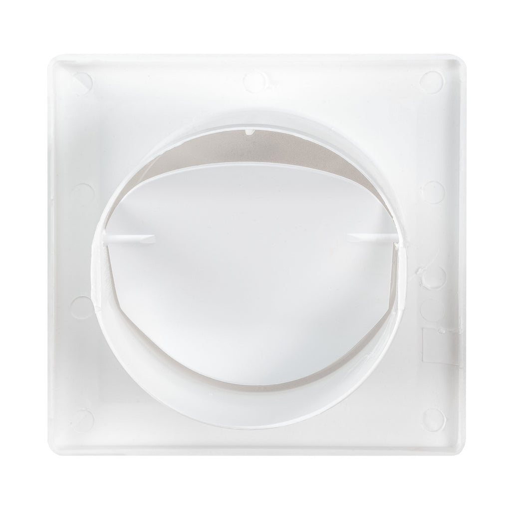 Through Wall Ventilation Kit Duo Smart DS4178 Vent with White External Vent