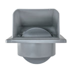 Through Wall Ventilation Kit RICO Timer and Humidistat Fan with Graphite External Vent