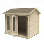 Forest Chiltern 4m x 3m Log Cabin - Apex Roof, Double Glazed with Felt Shingles and Underlay