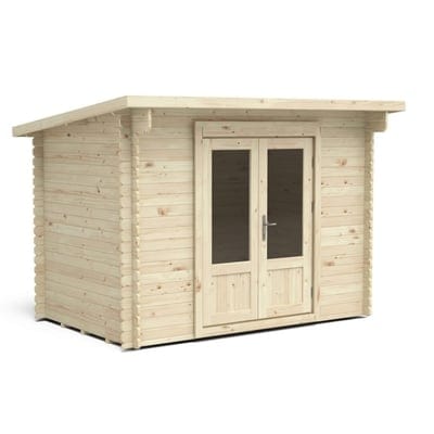 Forest Harwood 3m x 2m Log Cabin - Pent Roof, 24kg Felt (No Underlay)