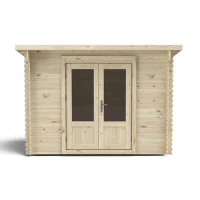 Forest Harwood 3m x 2m Log Cabin - Pent Roof (Plus Underlay)