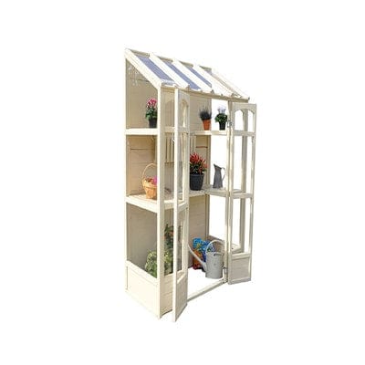 Forest Victorian Tall Wall Greenhouse with Auto Vent