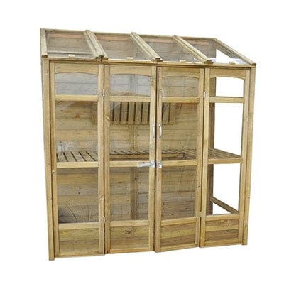 Forest Victorian Tall Wall Greenhouse with Auto Vent