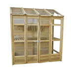 Forest Victorian Tall Wall Greenhouse with Auto Vent