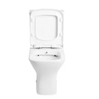 Venice Built-in Bidet Close Coupled Toilet with Cistern & Soft Close Seat - White