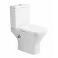 Venice Built-in Bidet Close Coupled Toilet with Cistern & Soft Close Seat - White