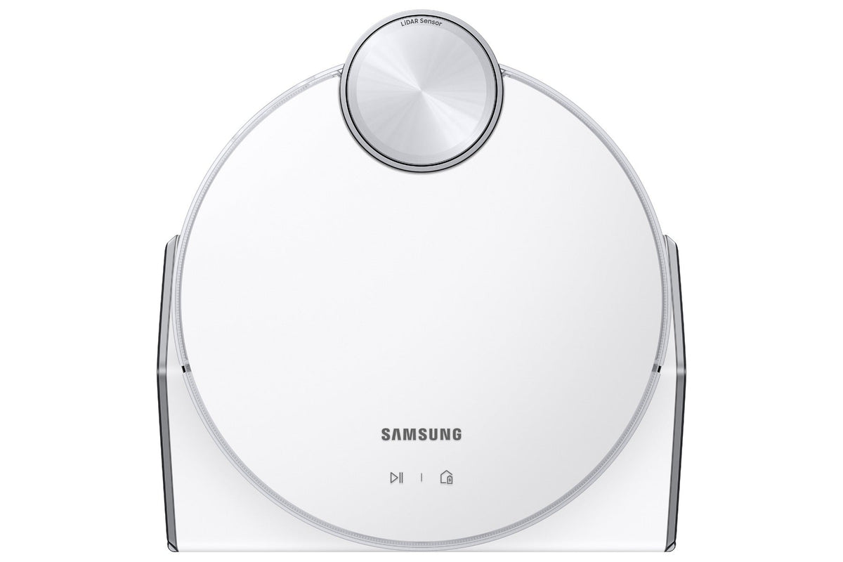Samsung Jet Bot AI+ Robot Bagless Cordless Floor Vacuum Cleaner - White