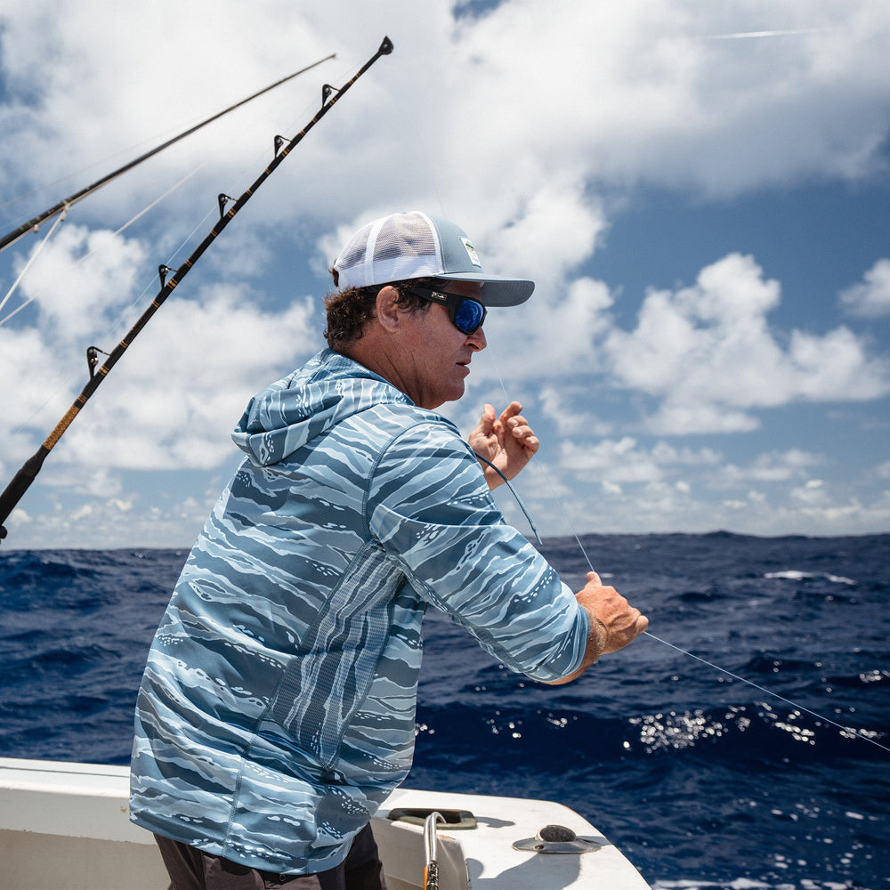 Pelagic Vaportek Hooded Fishing Shirt