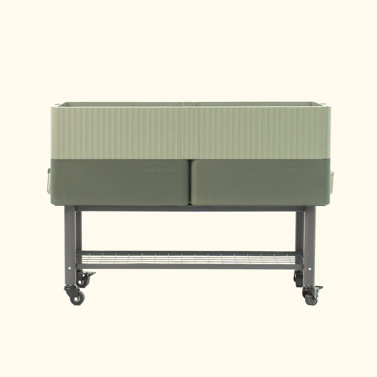 EZCube Elevated Rolling Planter 21" x 48" | Vego Garden