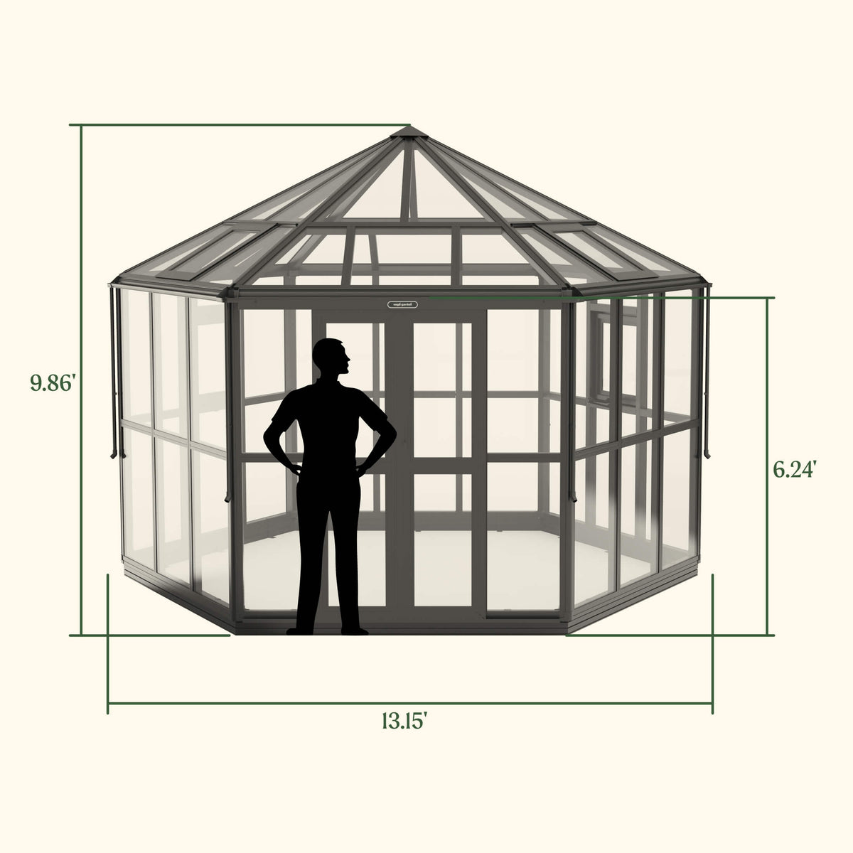 Vego Diamond Pavilion Greenhouse