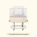 Mesh Cover System for Self-Watering Elevated Bed