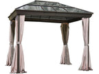 Venus Gazebo 12 Ft. x 14 Ft. in Brown