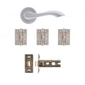Veritas Polished Chrome Door Handle Kit