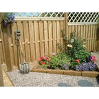 Level Top Hit and Miss Fence Panel Vertical Boards - All Sizes