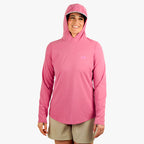 Aftco Women's Air O Mesh Hooded Fishing Shirt