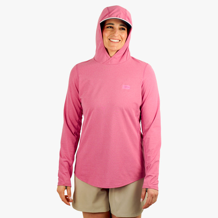 Aftco Women's Air O Mesh Hooded Fishing Shirt