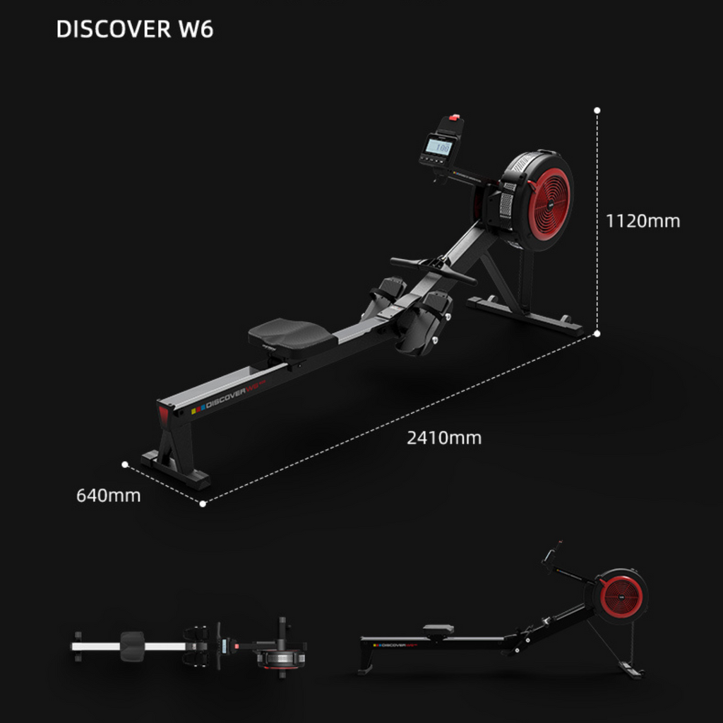 Harison Cardio Package - Spin Bike, Air Rowing Machine & Ski Training Machine