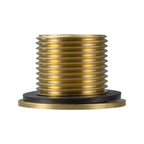 Water Butt Brass 1" BSP Male - 3/4" BSP Female and Drill Bit
