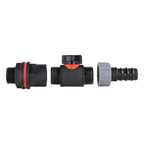 Water Butt Kit 3/4" with In-Line Valve + 3/4" Barb and Drill Bit