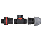 Water Butt Kit 3/4" with In-Line Valve + 25mm MDPE Joiner and Drill Bit