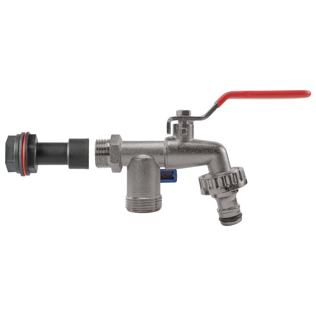 Water Butt Extension Kit 1/2" with Double Tap