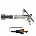 Water Butt Extension Kit 1/2" with Lever Tap Hose Barb and Lever Lock and Drill Bit