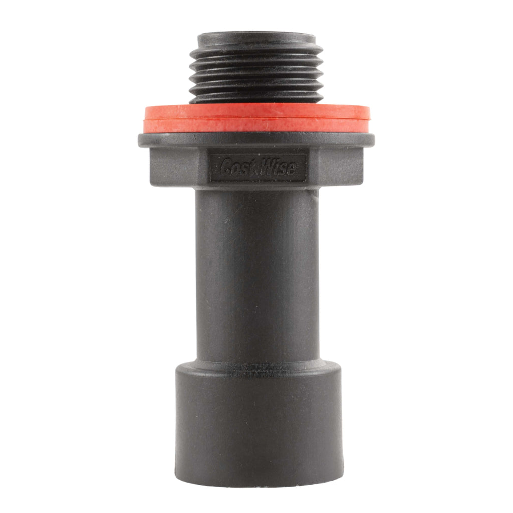 Water Butt Extension Kit 1/2" with Lever Tap Hose Barb and Lever Lock and Drill Bit